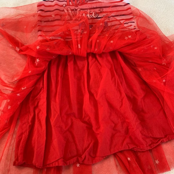 Nickelodeon Jojo Siwa Stripes Patriotic Sleeveless Dress Size 10/12 Large - Picture 14 of 17